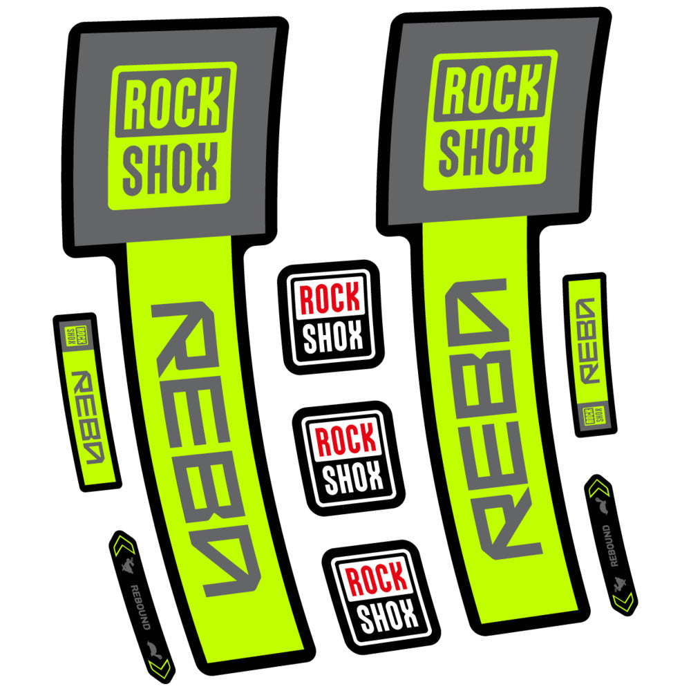 Decal RockShox Reba Base 2026, Fork 29" 32mm, bike sticker vinyl
