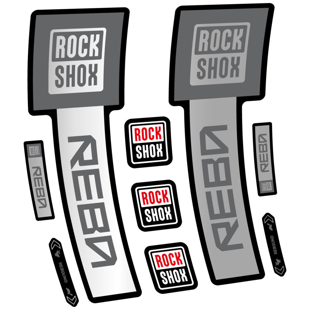 Decal RockShox Reba Base 2026, Fork 29" 32mm, bike sticker vinyl