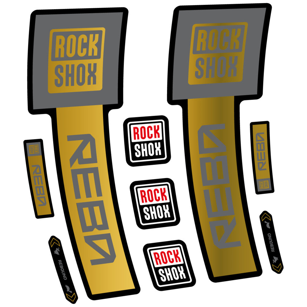 Decal RockShox Reba Base 2026, Fork 29" 32mm, bike sticker vinyl