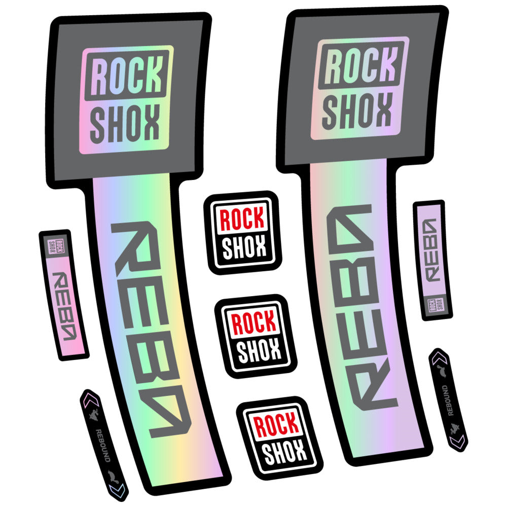 Decal RockShox Reba Base 2026, Fork 29" 32mm, bike sticker vinyl