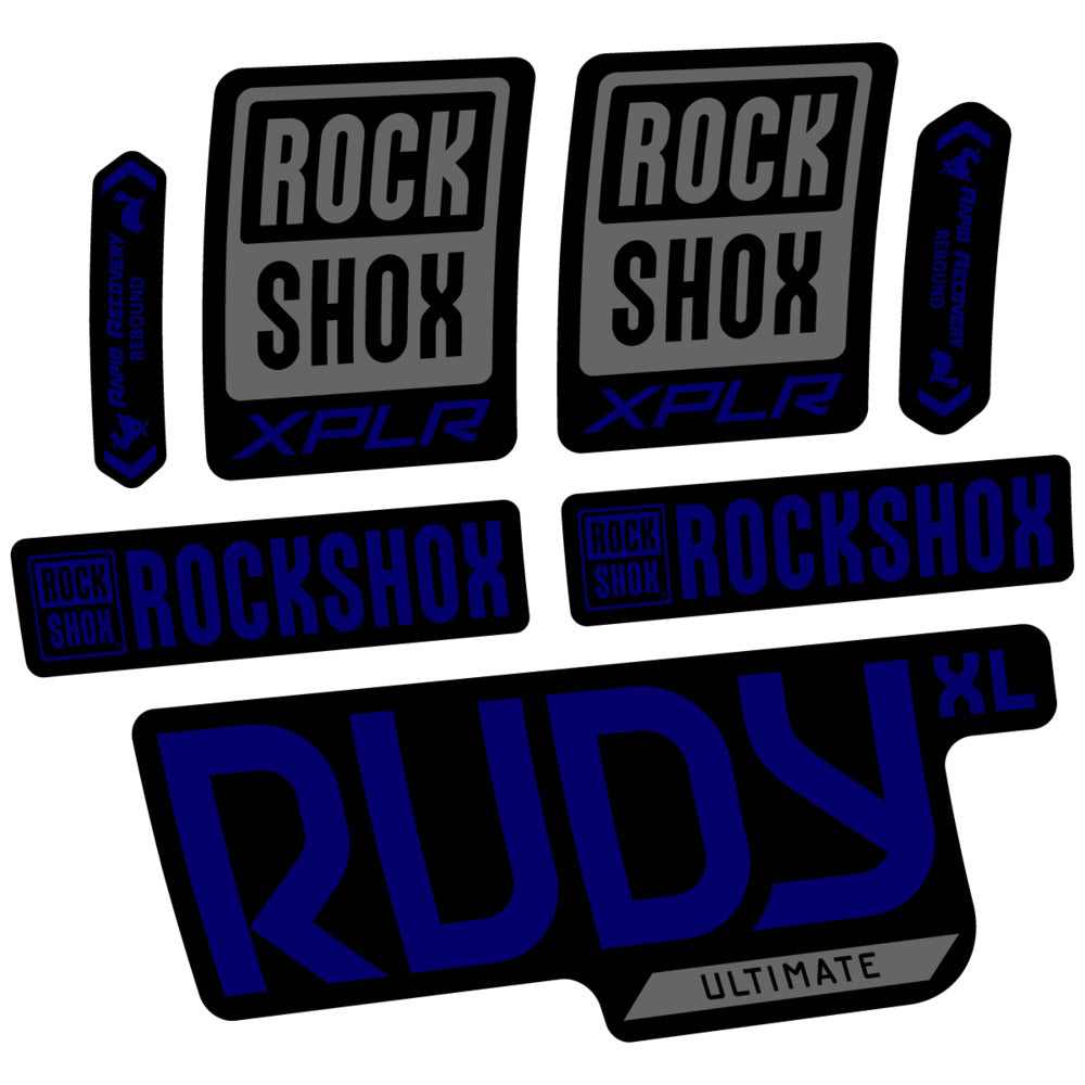 Decal RockShox Rudy XL Ultimate 2026, Fork 29" 30mm, bike sticker vinyl