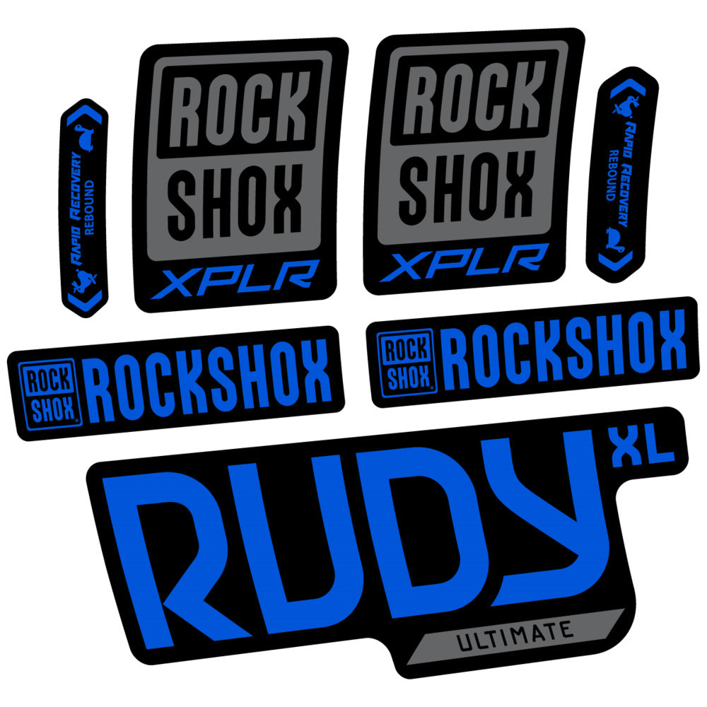 Decal RockShox Rudy XL Ultimate 2026, Fork 29" 30mm, bike sticker vinyl