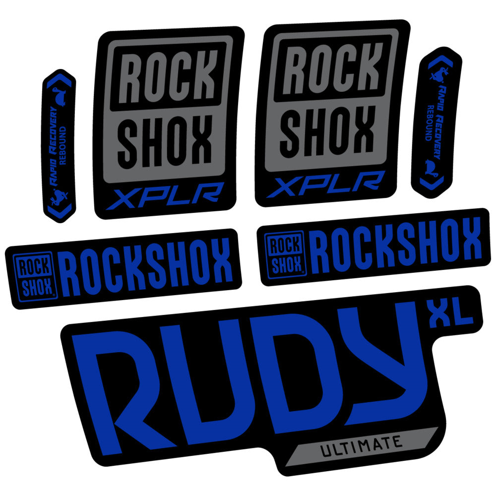 Decal RockShox Rudy XL Ultimate 2026, Fork 29" 30mm, bike sticker vinyl