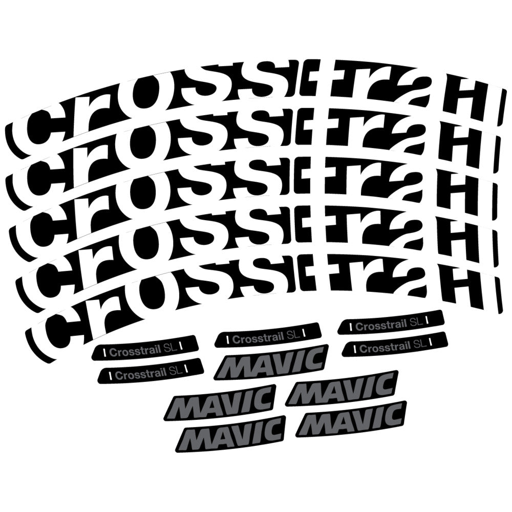 Decal for Mavic Crosstrail SL 2025, Mountain Wheel, bike sticker vinyl