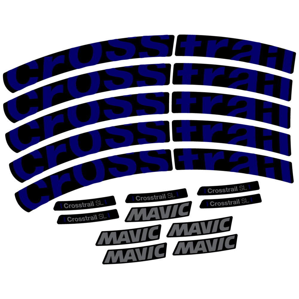 Decal for Mavic Crosstrail SL 2025, Mountain Wheel, bike sticker vinyl