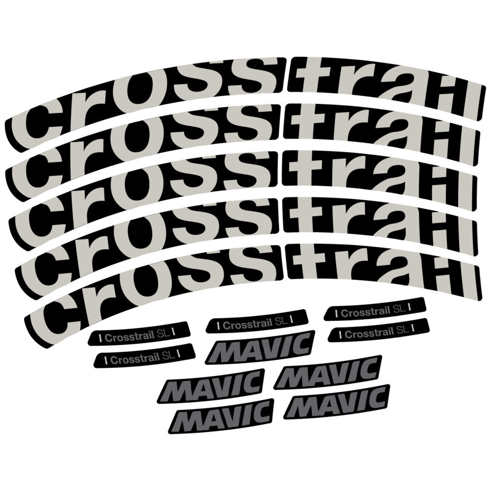 Decal for Mavic Crosstrail SL 2025, Mountain Wheel, bike sticker vinyl