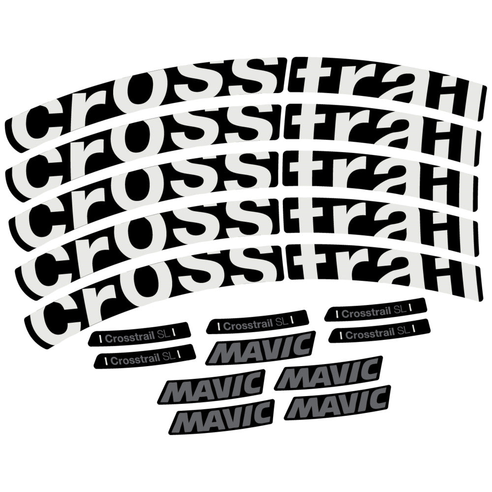 Decal for Mavic Crosstrail SL 2025, Mountain Wheel, bike sticker vinyl