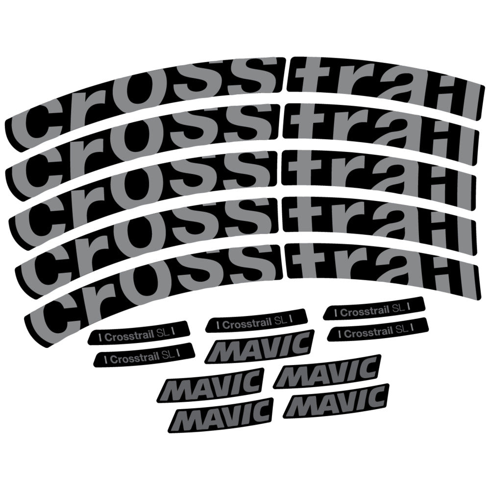 Decal for Mavic Crosstrail SL 2025, Mountain Wheel, bike sticker vinyl