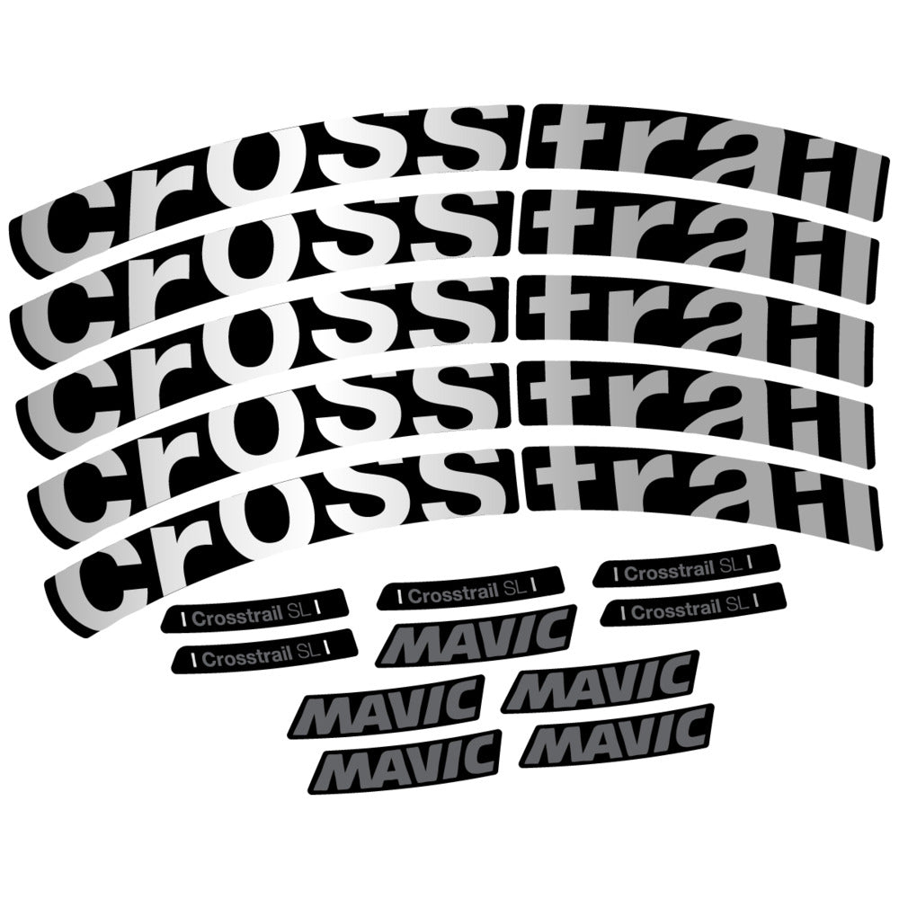 Decal for Mavic Crosstrail SL 2025, Mountain Wheel, bike sticker vinyl
