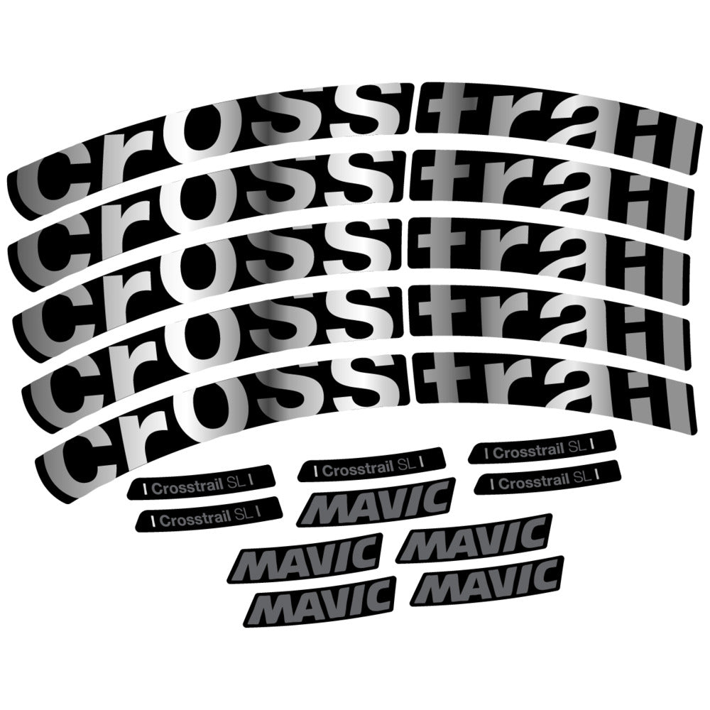Decal for Mavic Crosstrail SL 2025, Mountain Wheel, bike sticker vinyl