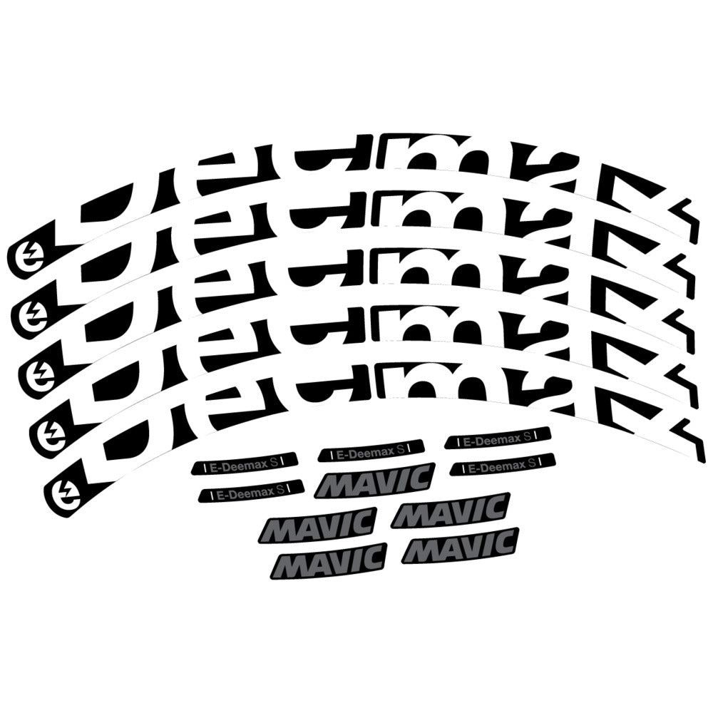 Decal for Mavic E-Deemax S 2025, Mountain Wheel, bike sticker vinyl