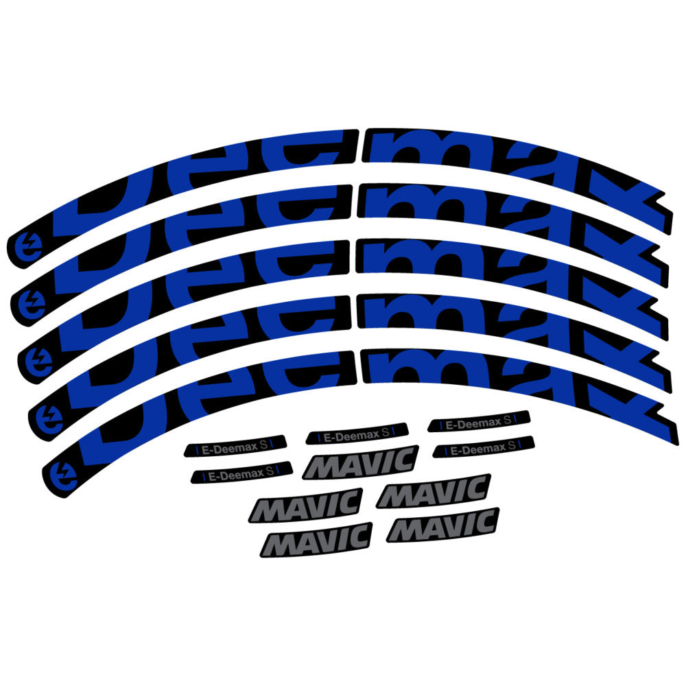Decal for Mavic E-Deemax S 2025, Mountain Wheel, bike sticker vinyl