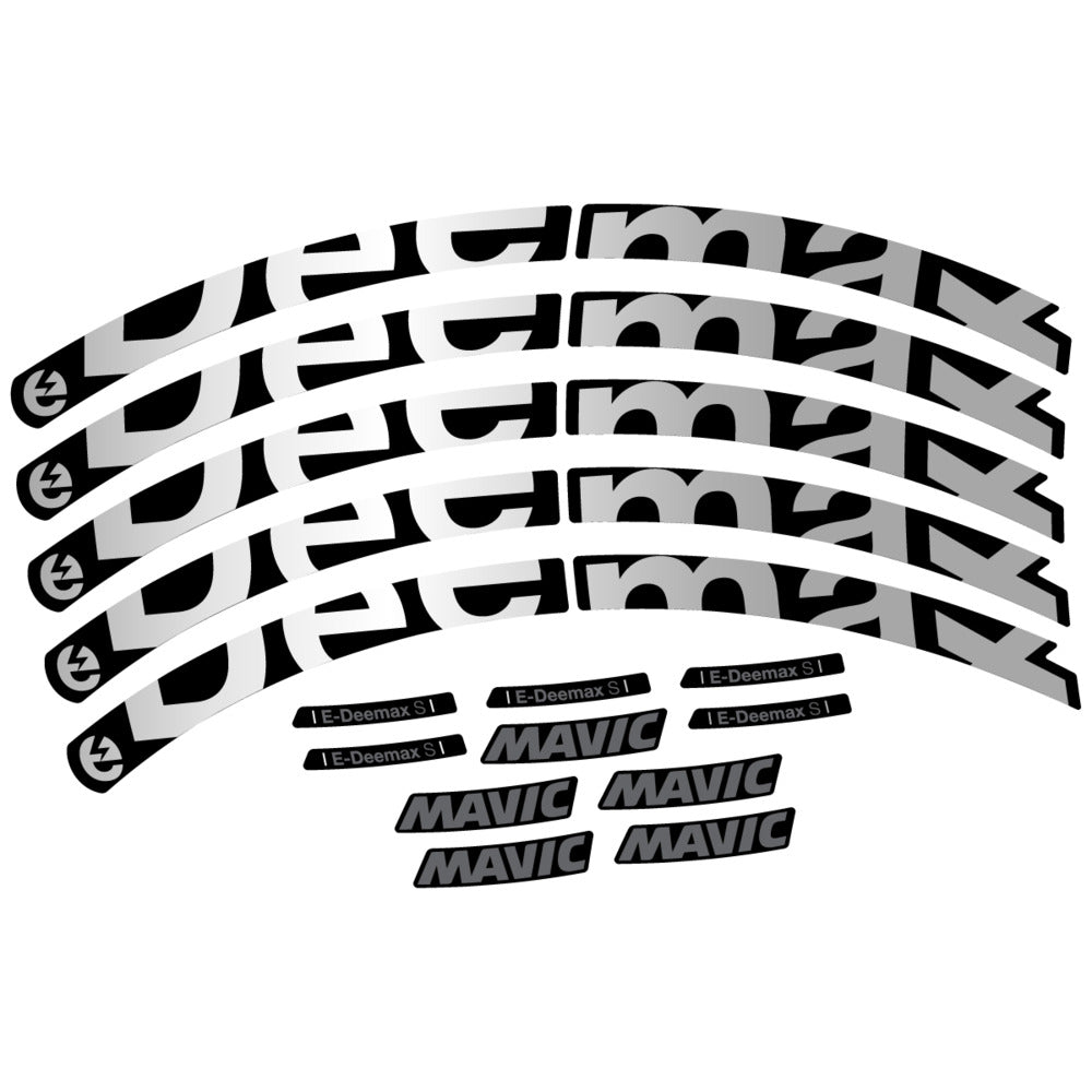 Decal for Mavic E-Deemax S 2025, Mountain Wheel, bike sticker vinyl