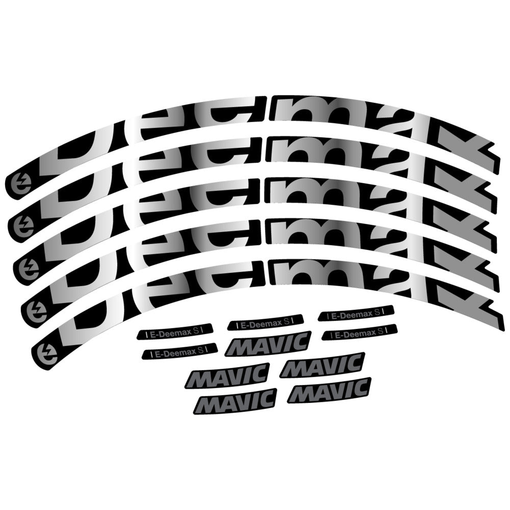 Decal for Mavic E-Deemax S 2025, Mountain Wheel, bike sticker vinyl