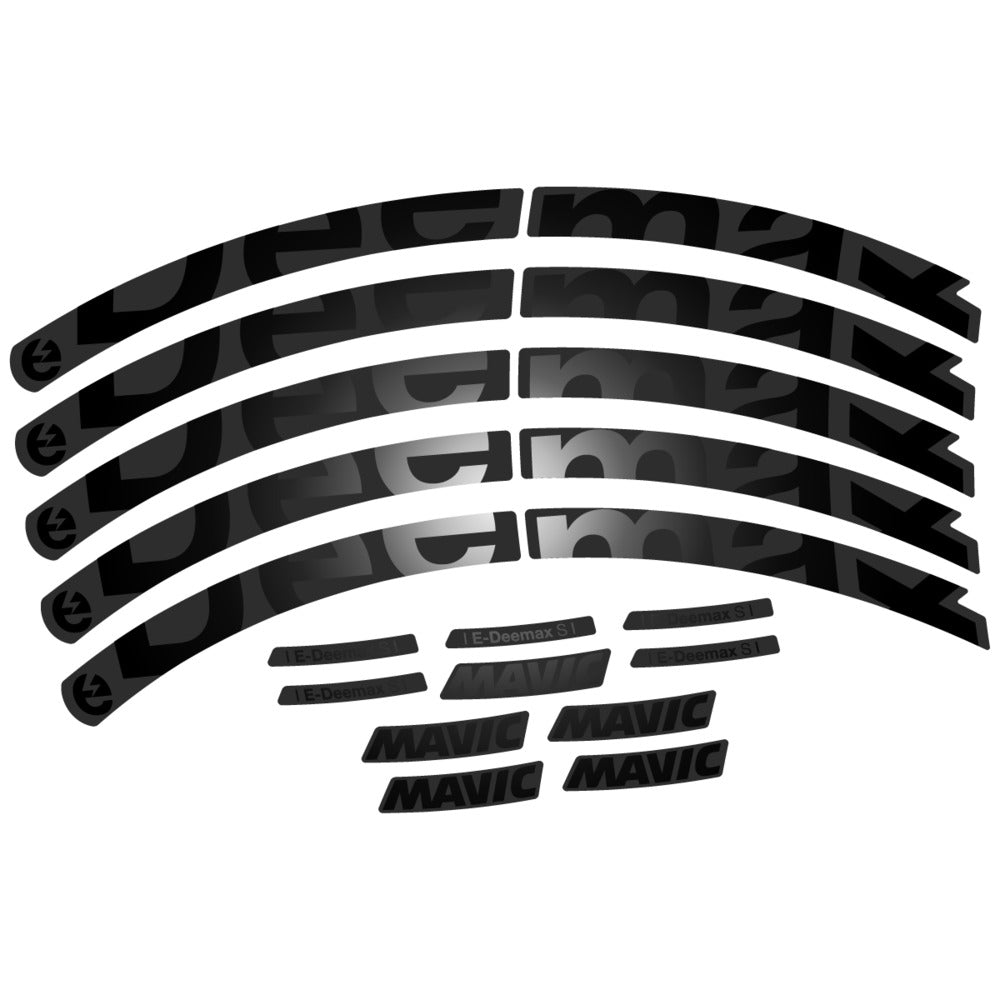 Decal for Mavic E-Deemax S 2025, Mountain Wheel, bike sticker vinyl
