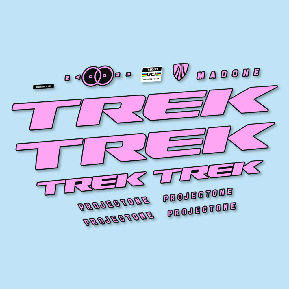 Stickers for Trek Madone SL y SLR Gen 8, Frame vinyl decals - Light Lilac