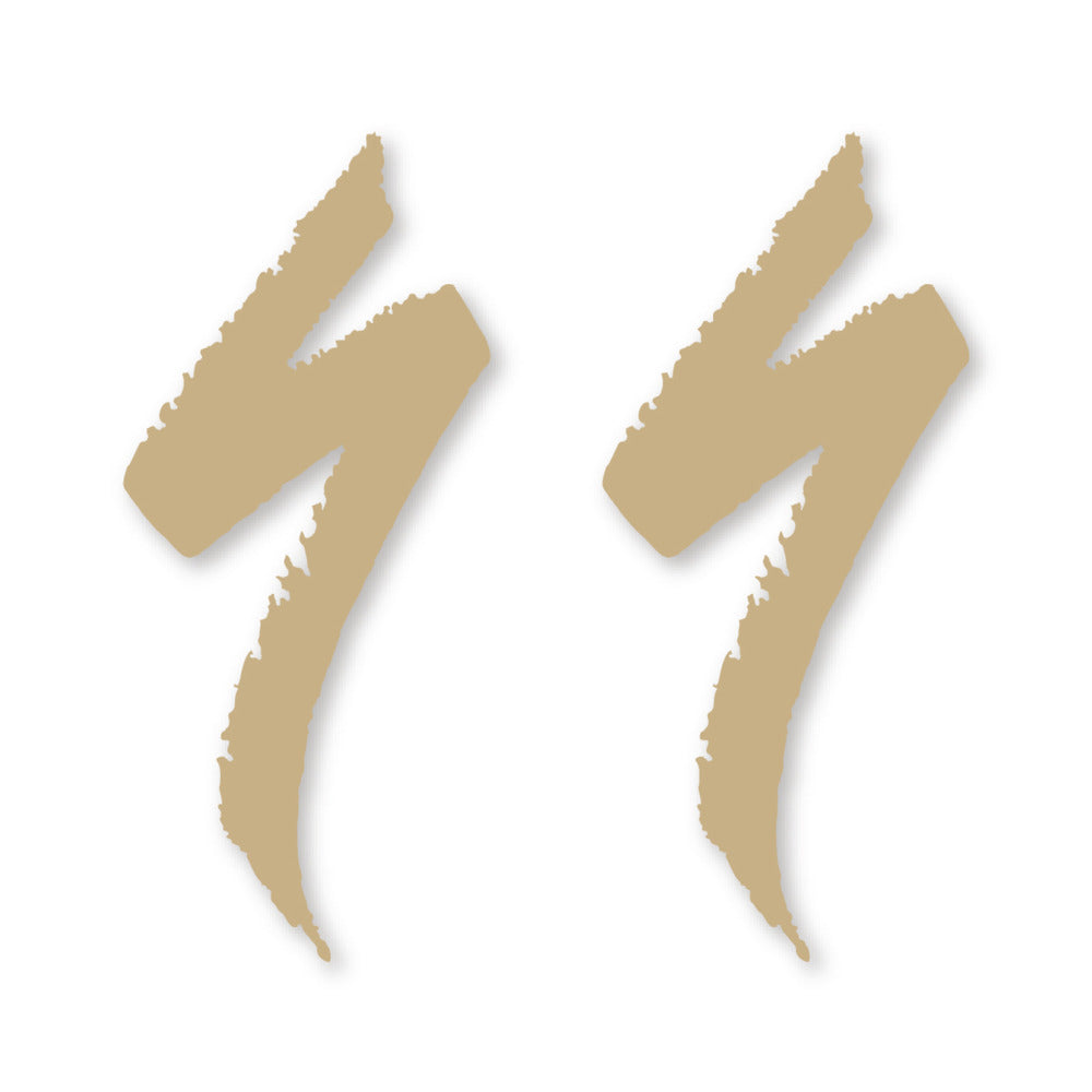 Stickers for Specialized Frame Logos vinyl decals - Sand