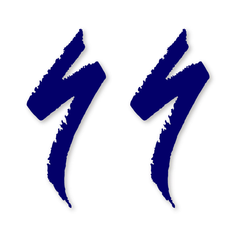 Stickers for Specialized Frame Logos vinyl decals - Scandinavian Blue
