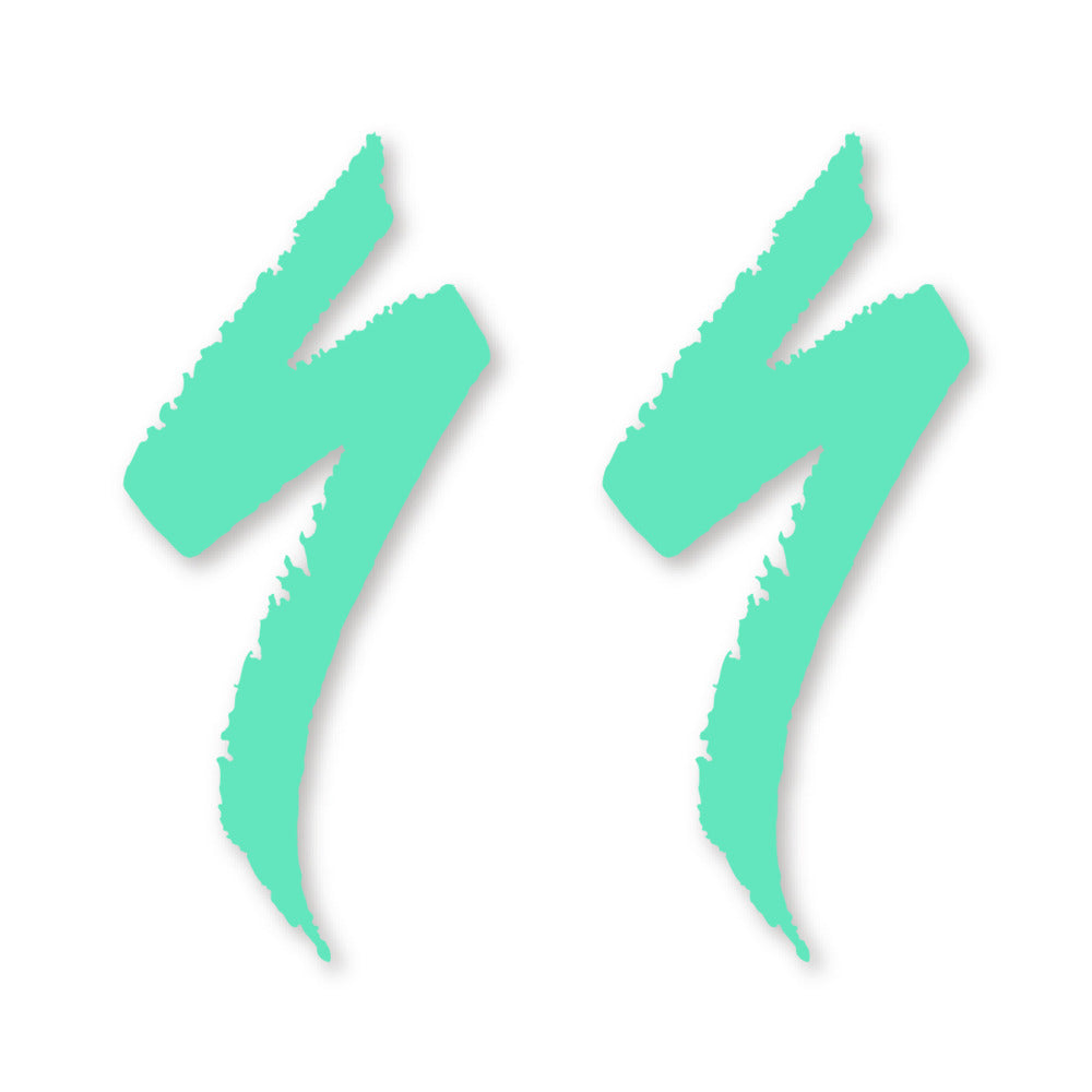 Stickers for Specialized Frame Logos vinyl decals - Mint