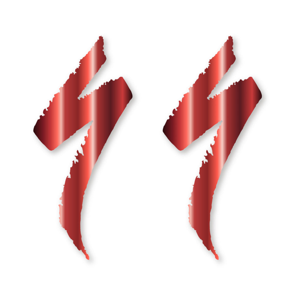 Stickers for Specialized Frame Logos vinyl decals - Copper