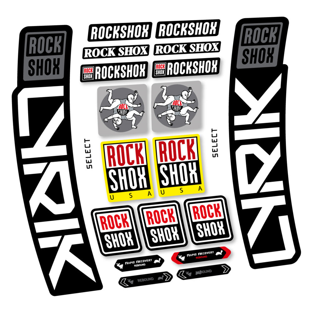 Decal RockShox Lyrik Select 2027, Fork 29" 35mm, bike sticker vinyl