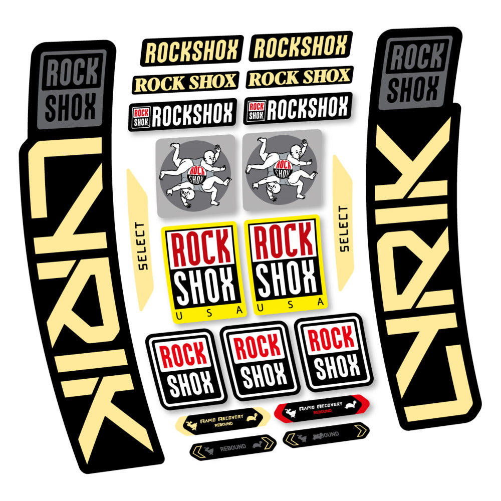 Decal RockShox Lyrik Select 2027, Fork 29" 35mm, bike sticker vinyl