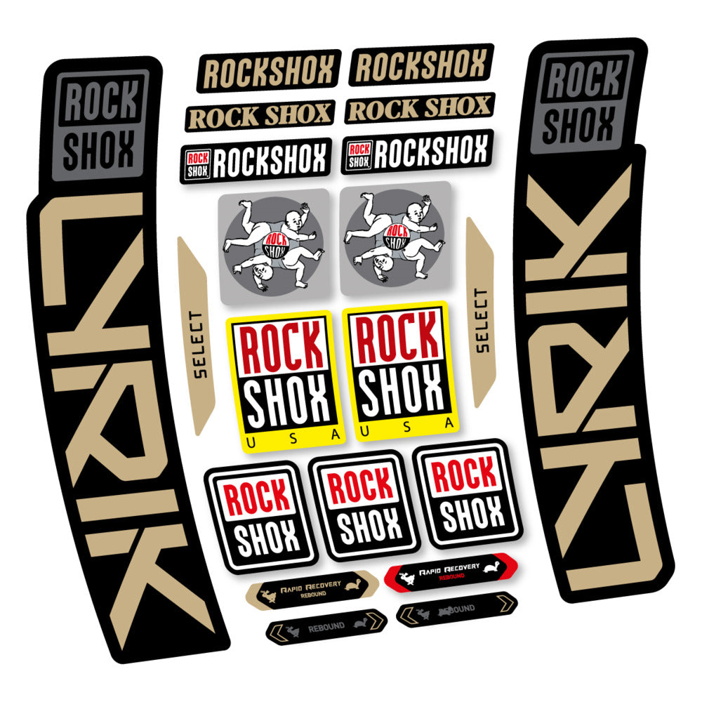 Decal RockShox Lyrik Select 2027, Fork 29" 35mm, bike sticker vinyl