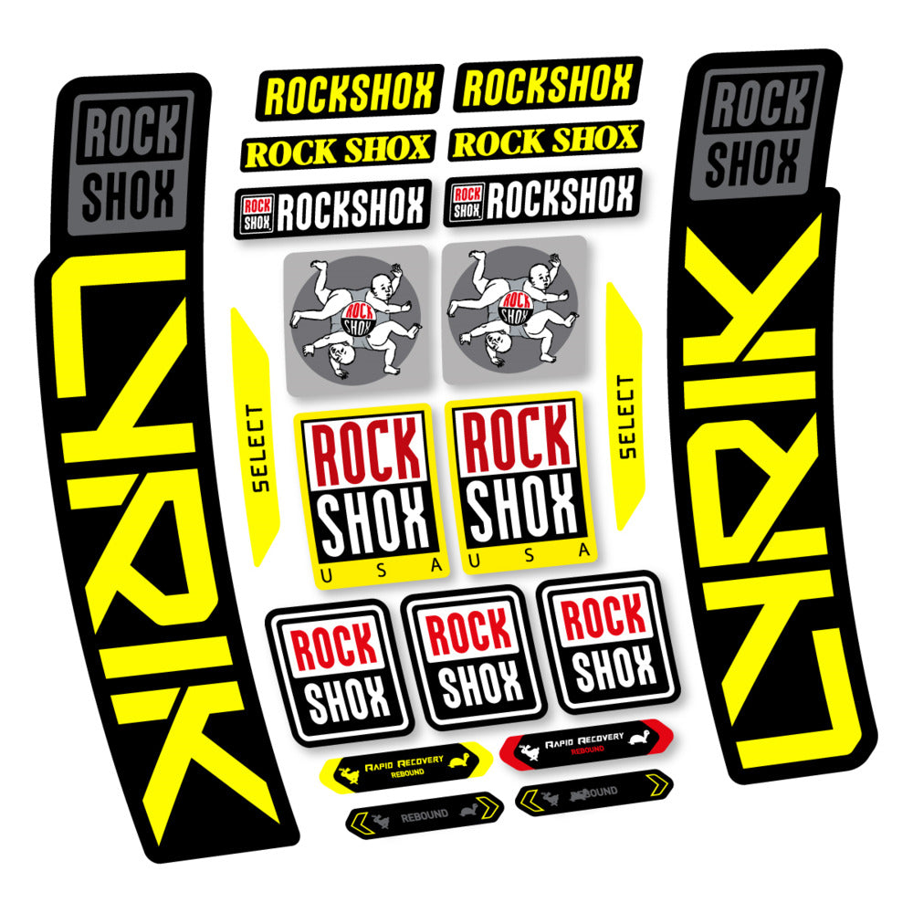 Decal RockShox Lyrik Select 2027, Fork 29" 35mm, bike sticker vinyl