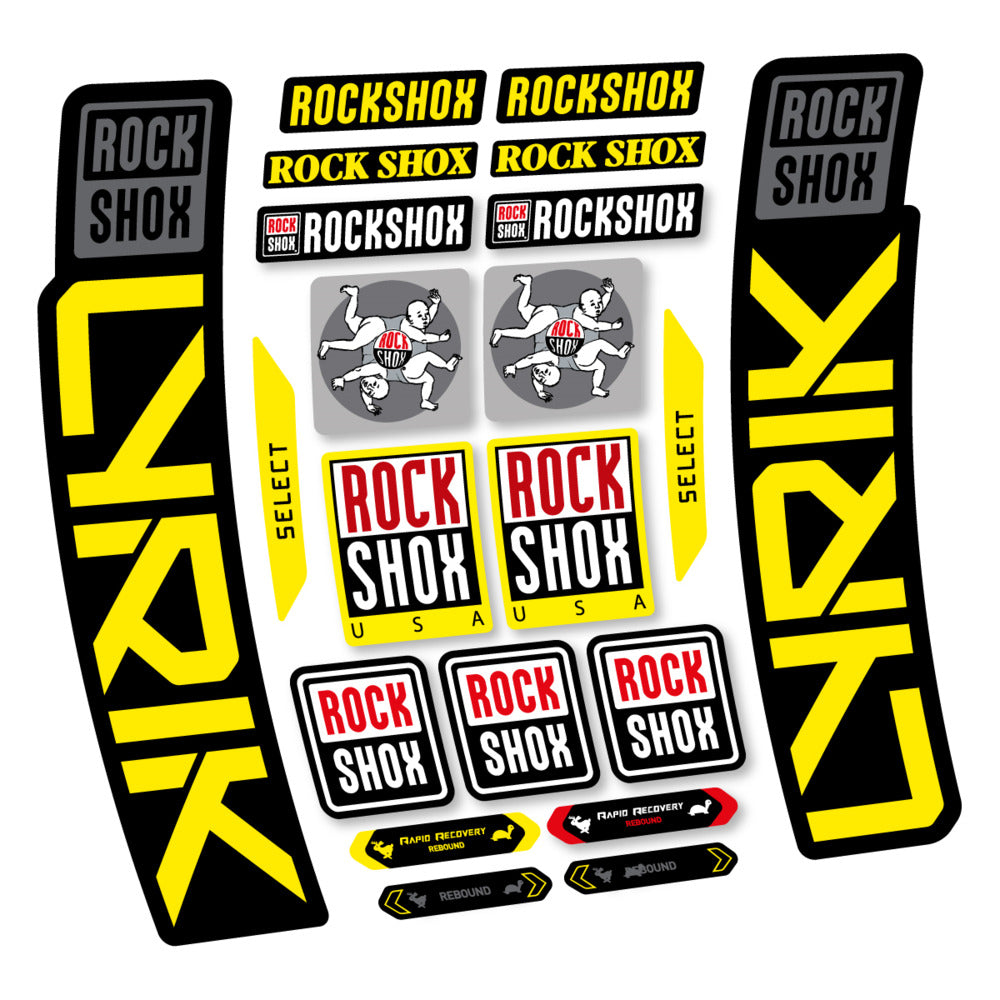 Decal RockShox Lyrik Select 2027, Fork 29" 35mm, bike sticker vinyl