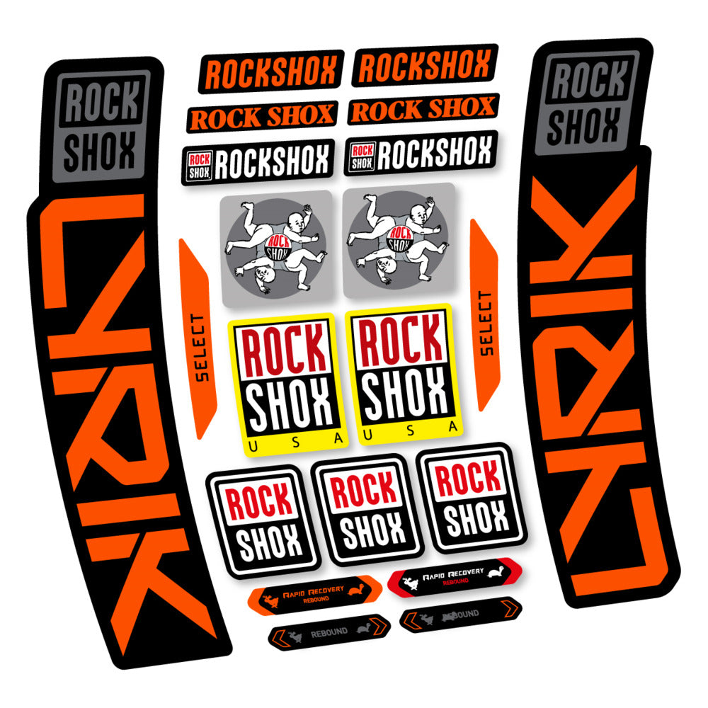 Decal RockShox Lyrik Select 2027, Fork 29" 35mm, bike sticker vinyl