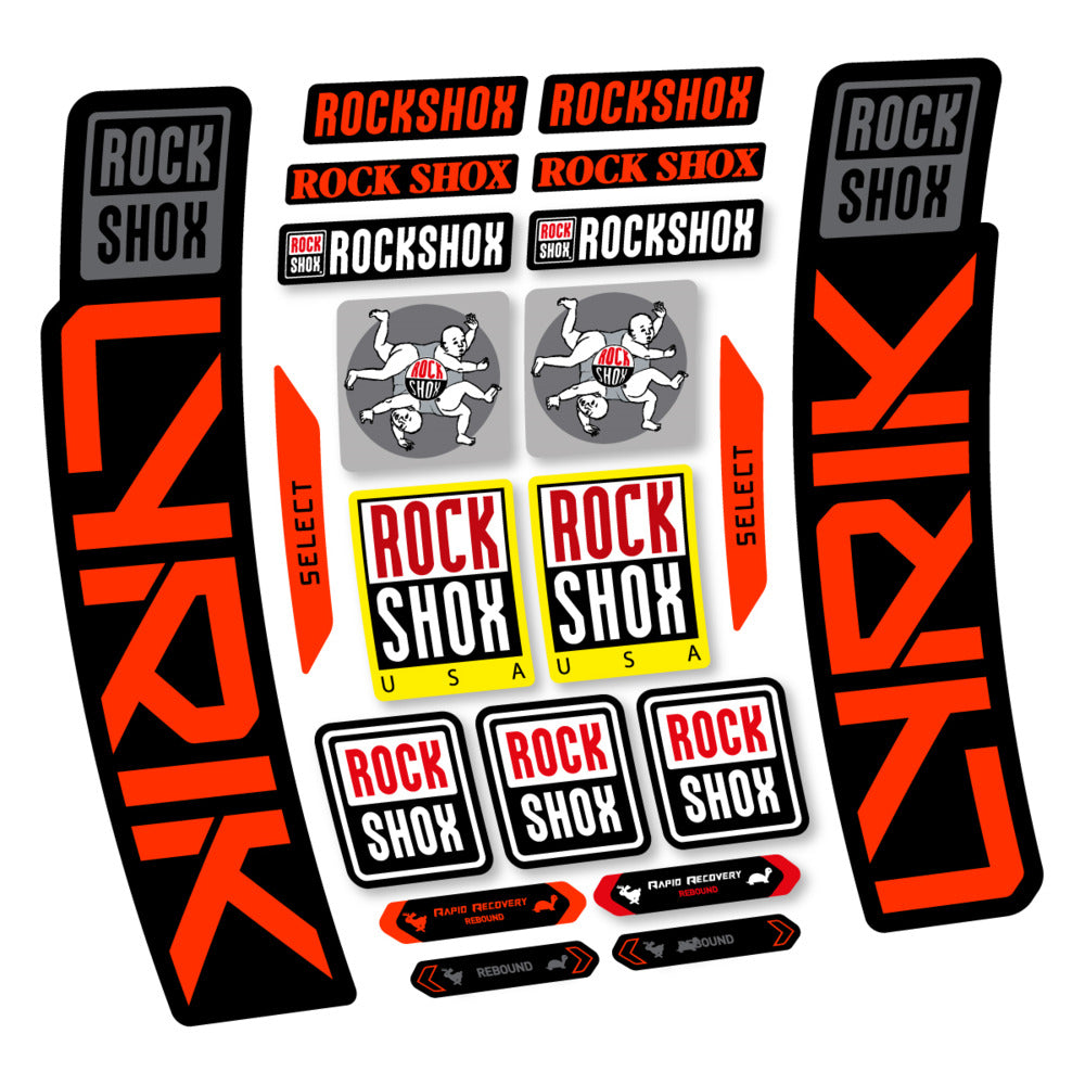 Decal RockShox Lyrik Select 2027, Fork 29" 35mm, bike sticker vinyl