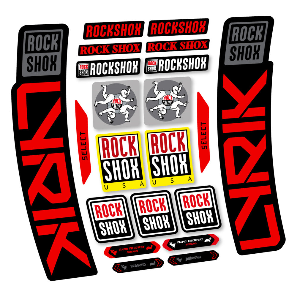 Decal RockShox Lyrik Select 2027, Fork 29" 35mm, bike sticker vinyl