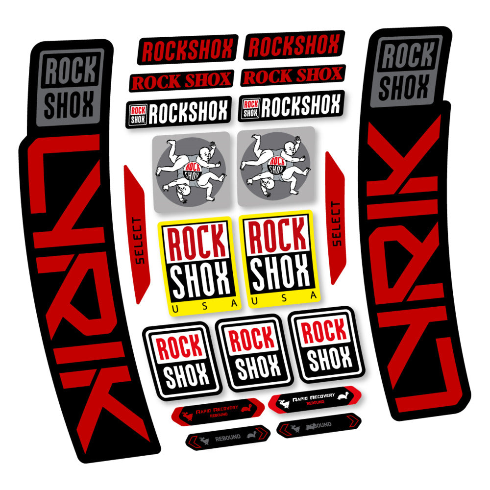Decal RockShox Lyrik Select 2027, Fork 29" 35mm, bike sticker vinyl