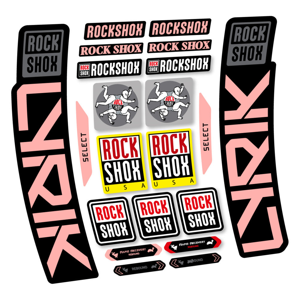Decal RockShox Lyrik Select 2027, Fork 29" 35mm, bike sticker vinyl