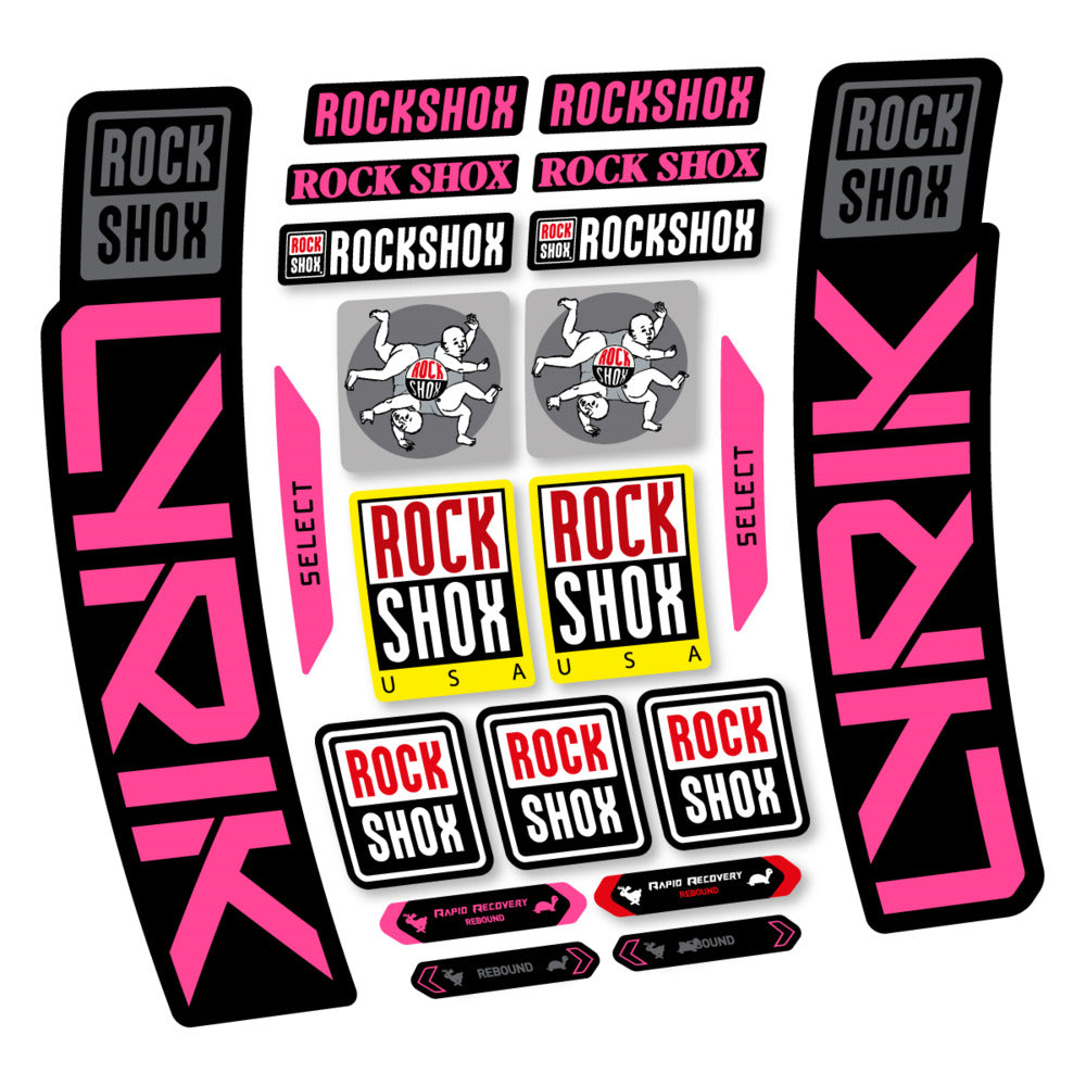 Decal RockShox Lyrik Select 2027, Fork 29" 35mm, bike sticker vinyl