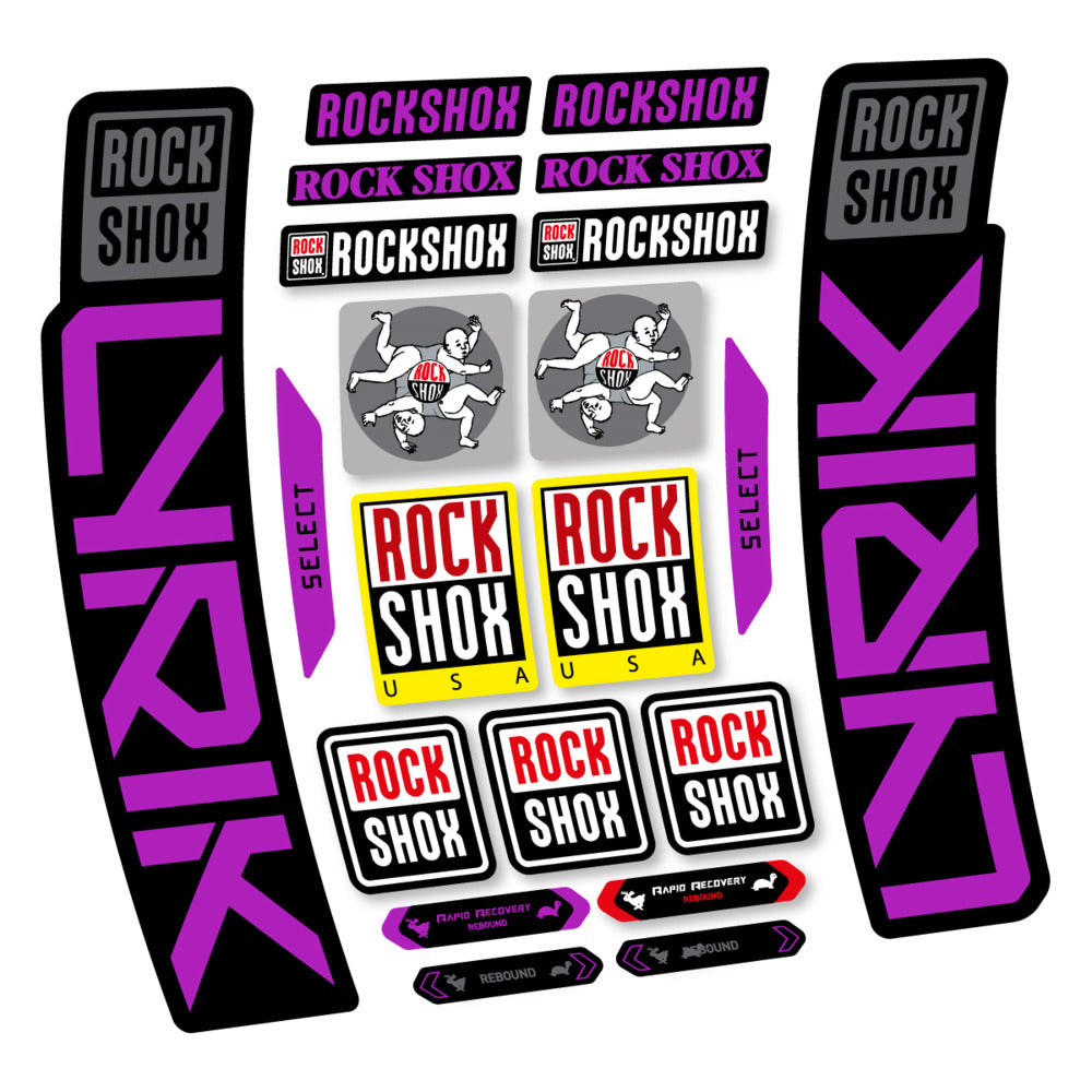 Decal RockShox Lyrik Select 2027, Fork 29" 35mm, bike sticker vinyl