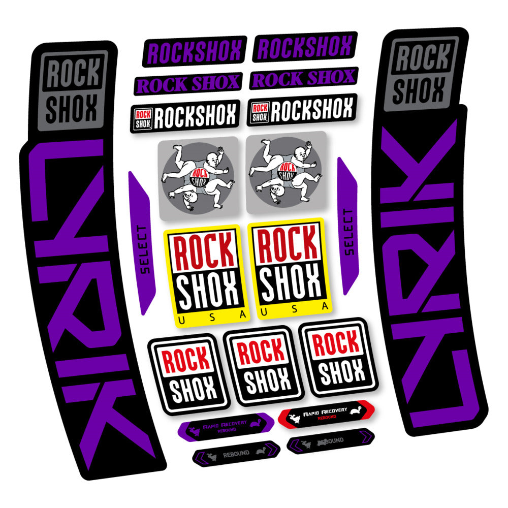 Decal RockShox Lyrik Select 2027, Fork 29" 35mm, bike sticker vinyl