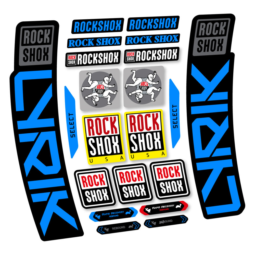Decal RockShox Lyrik Select 2027, Fork 29" 35mm, bike sticker vinyl