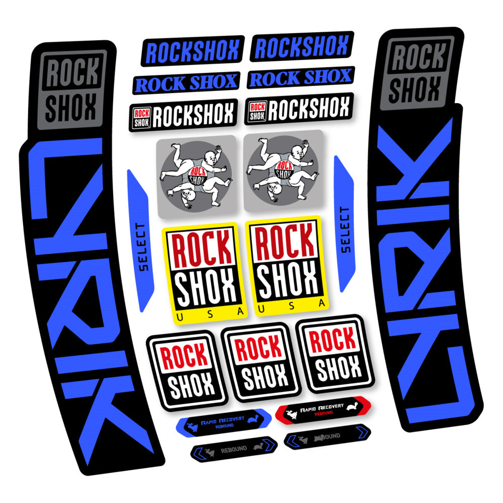 Decal RockShox Lyrik Select 2027, Fork 29" 35mm, bike sticker vinyl