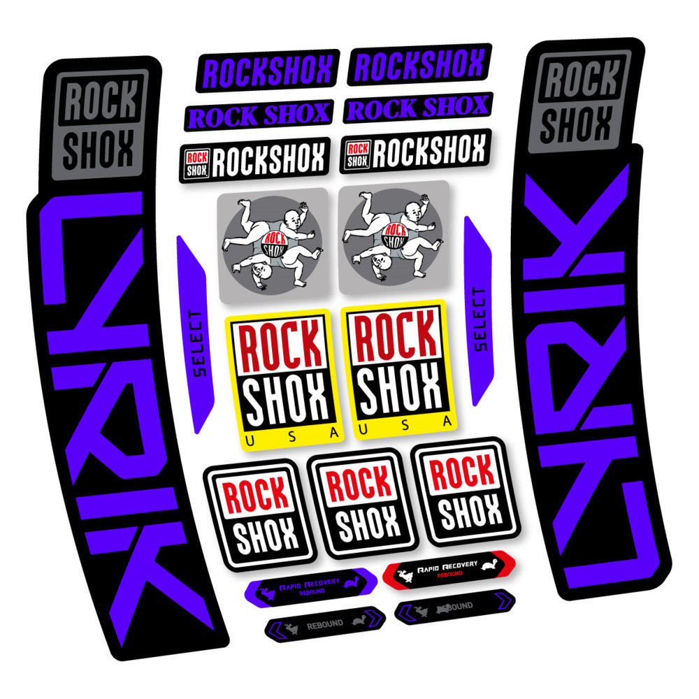Decal RockShox Lyrik Select 2027, Fork 29" 35mm, bike sticker vinyl