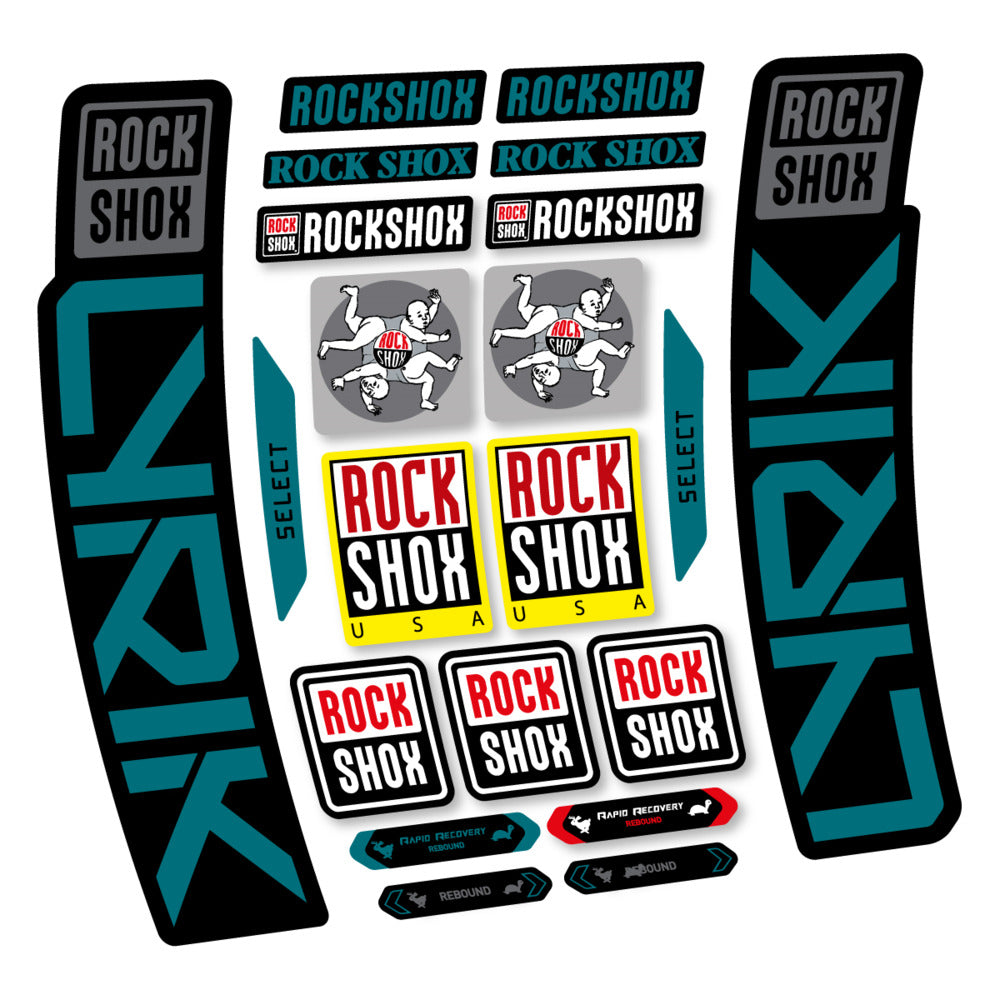 Decal RockShox Lyrik Select 2027, Fork 29" 35mm, bike sticker vinyl