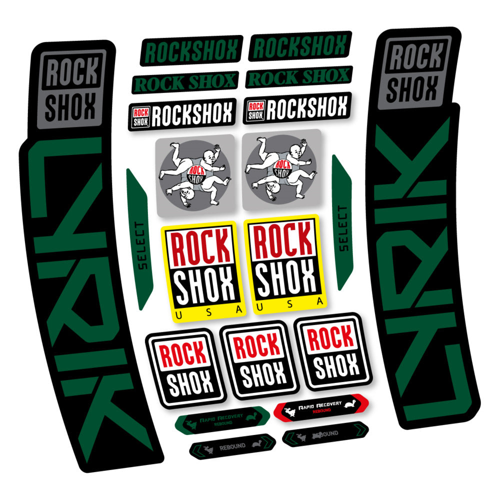 Decal RockShox Lyrik Select 2027, Fork 29" 35mm, bike sticker vinyl