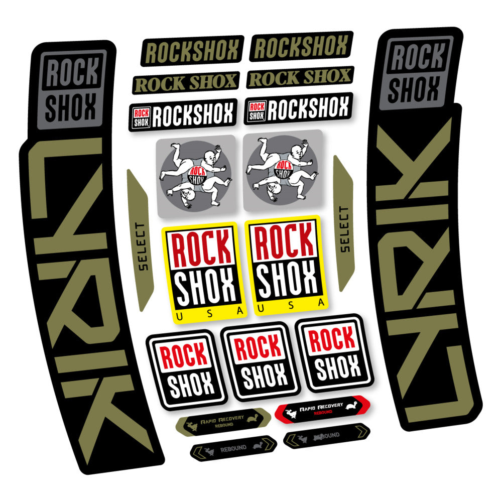 Decal RockShox Lyrik Select 2027, Fork 29" 35mm, bike sticker vinyl