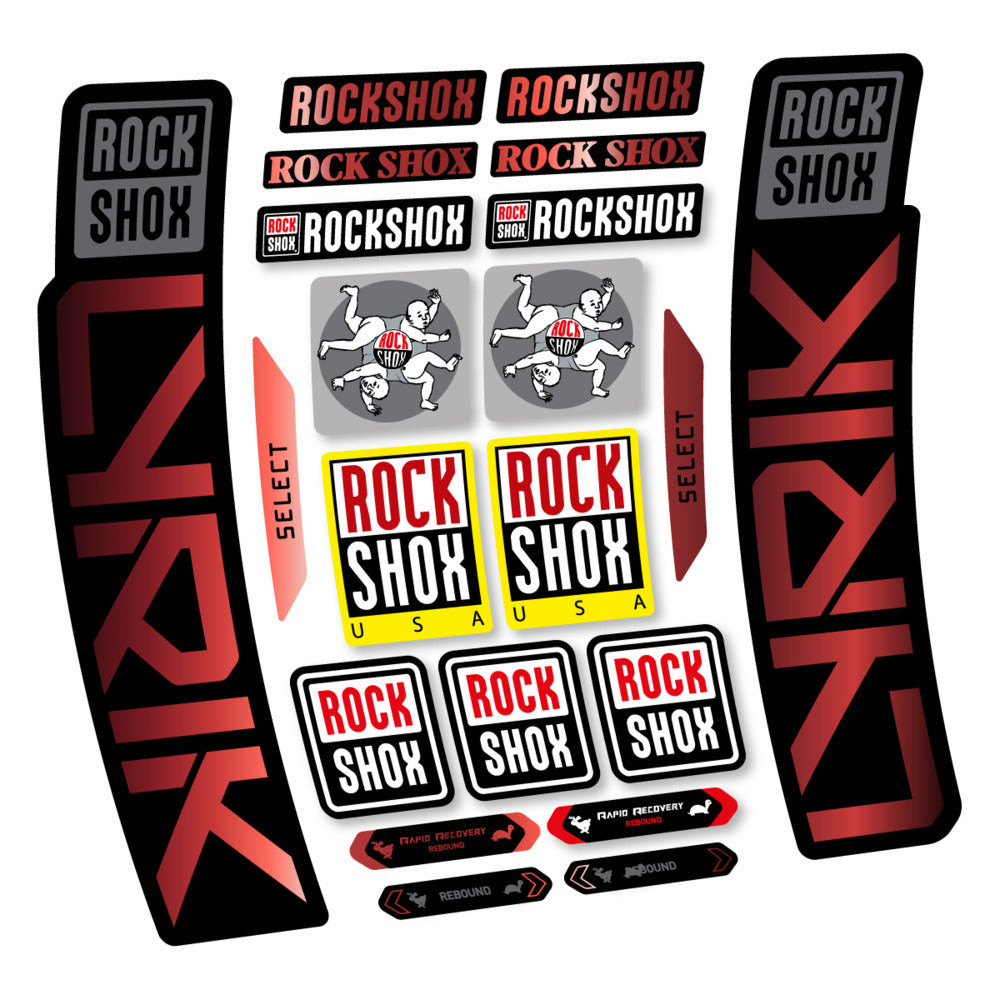 Decal RockShox Lyrik Select 2027, Fork 29" 35mm, bike sticker vinyl