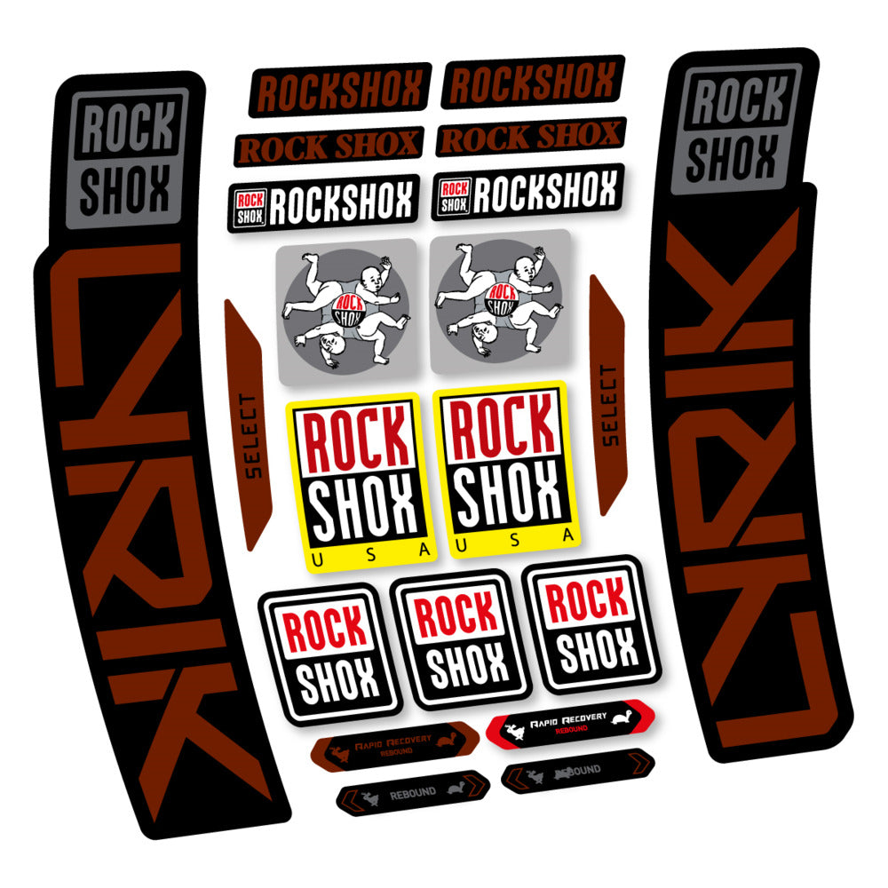 Decal RockShox Lyrik Select 2027, Fork 29" 35mm, bike sticker vinyl