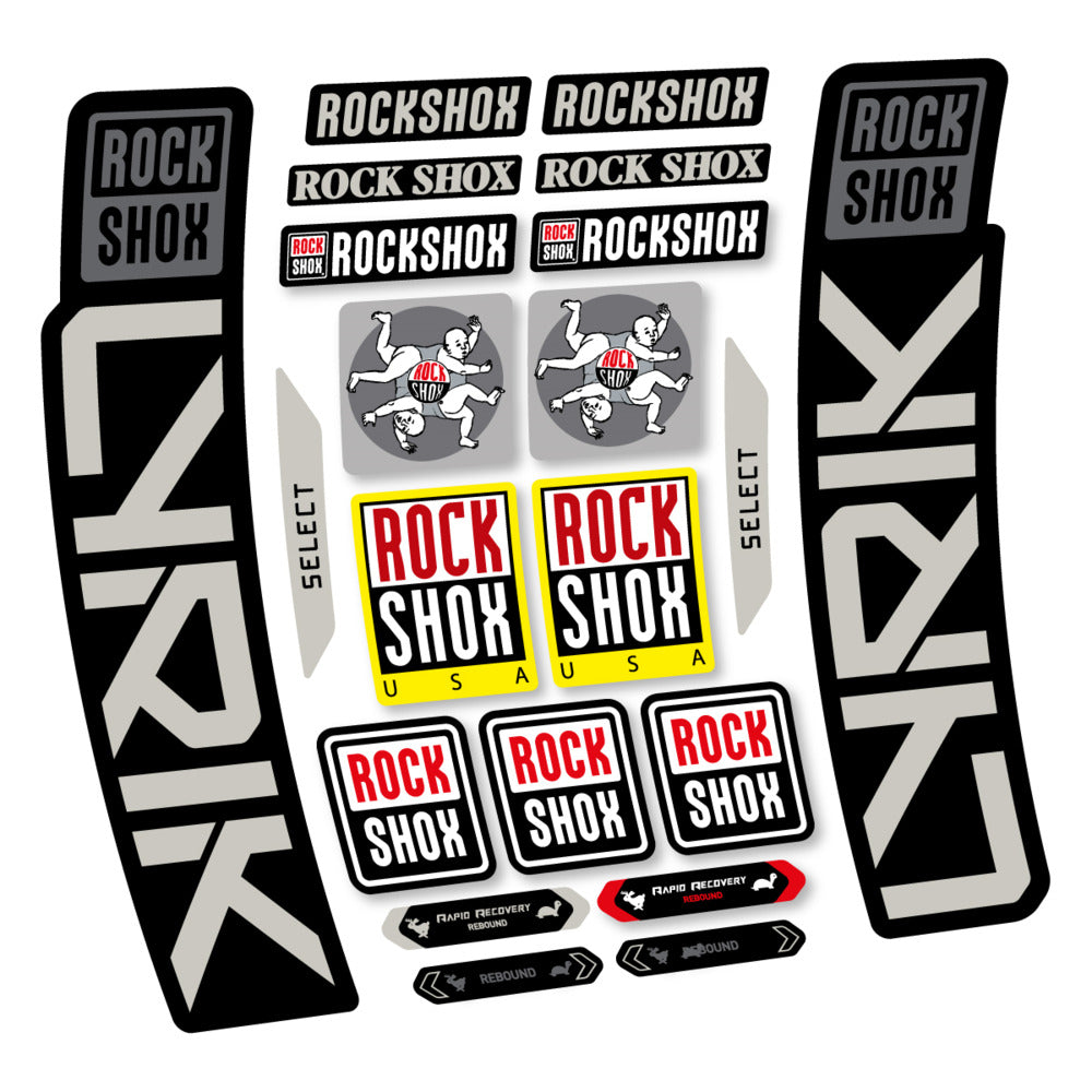 Decal RockShox Lyrik Select 2027, Fork 29" 35mm, bike sticker vinyl