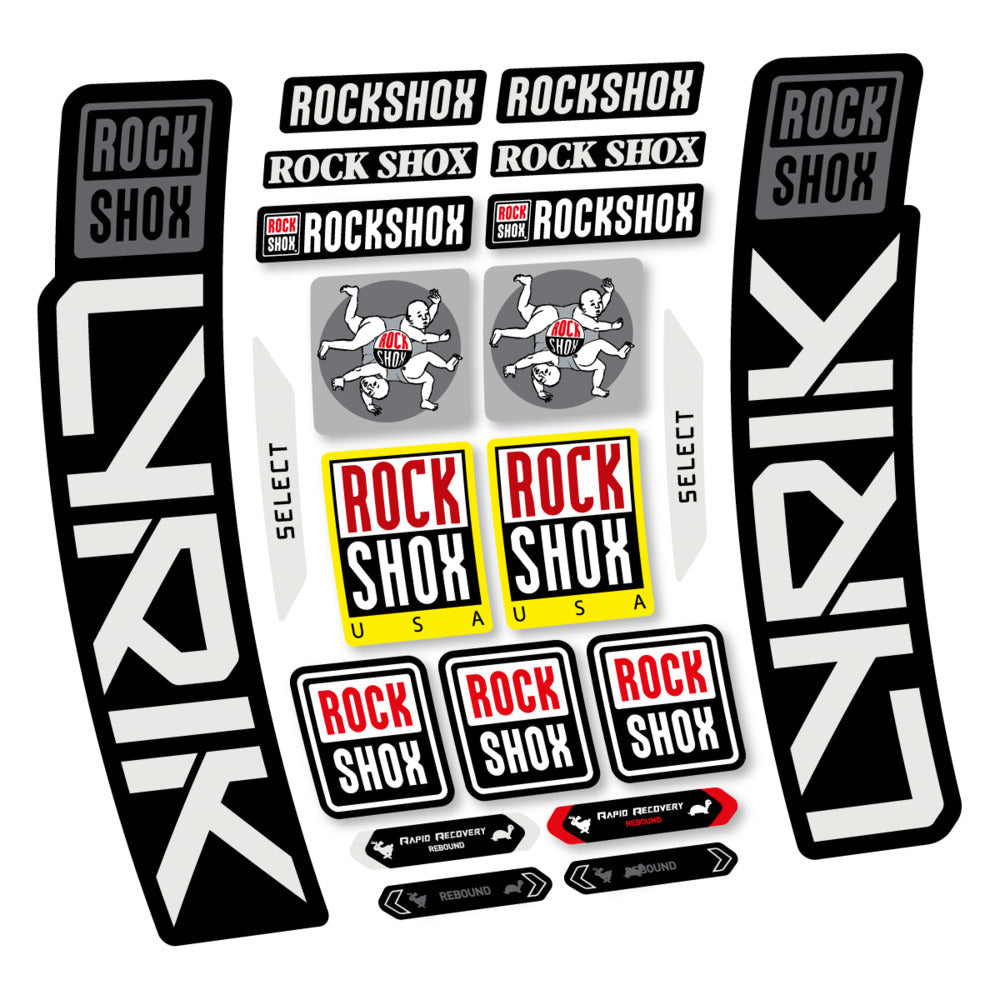 Decal RockShox Lyrik Select 2027, Fork 29" 35mm, bike sticker vinyl