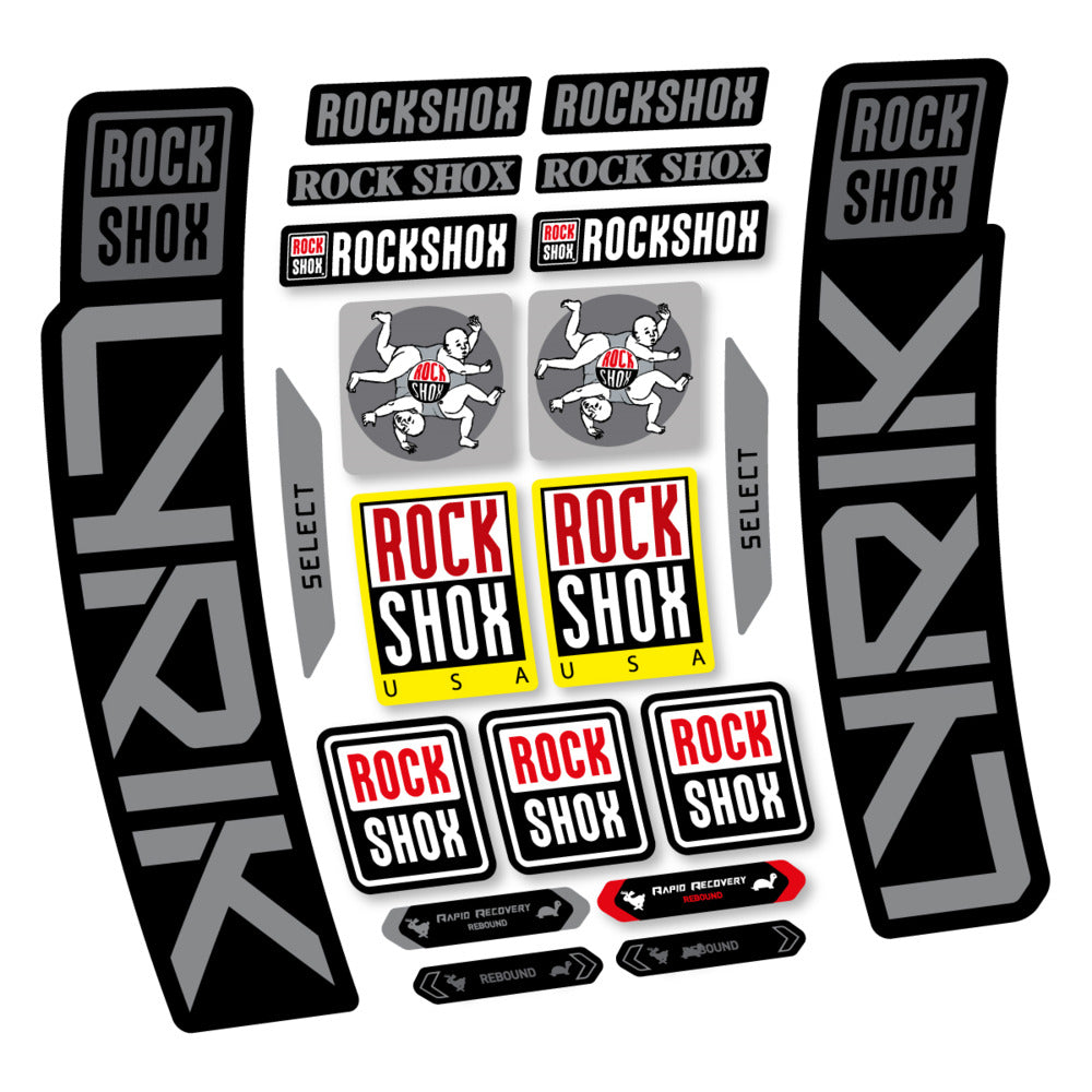 Decal RockShox Lyrik Select 2027, Fork 29" 35mm, bike sticker vinyl