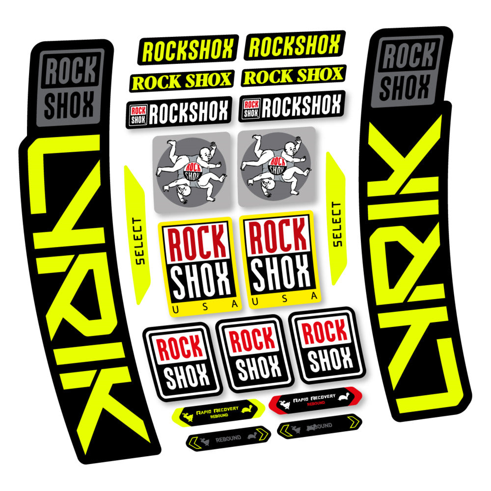 Decal RockShox Lyrik Select 2027, Fork 29" 35mm, bike sticker vinyl