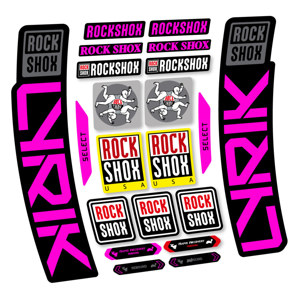 Decal RockShox Lyrik Select 2027, Fork 29" 35mm, bike sticker vinyl
